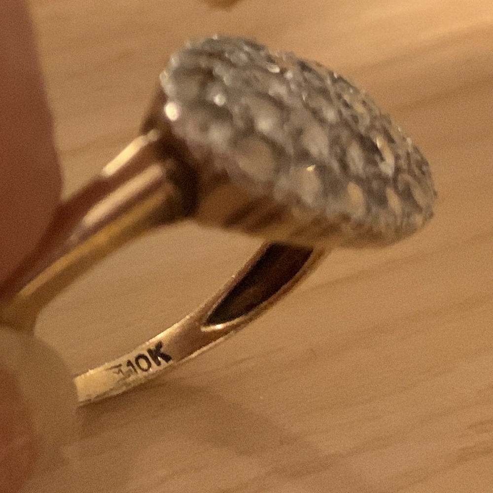 10k antique ring. - Picture 13 of 13